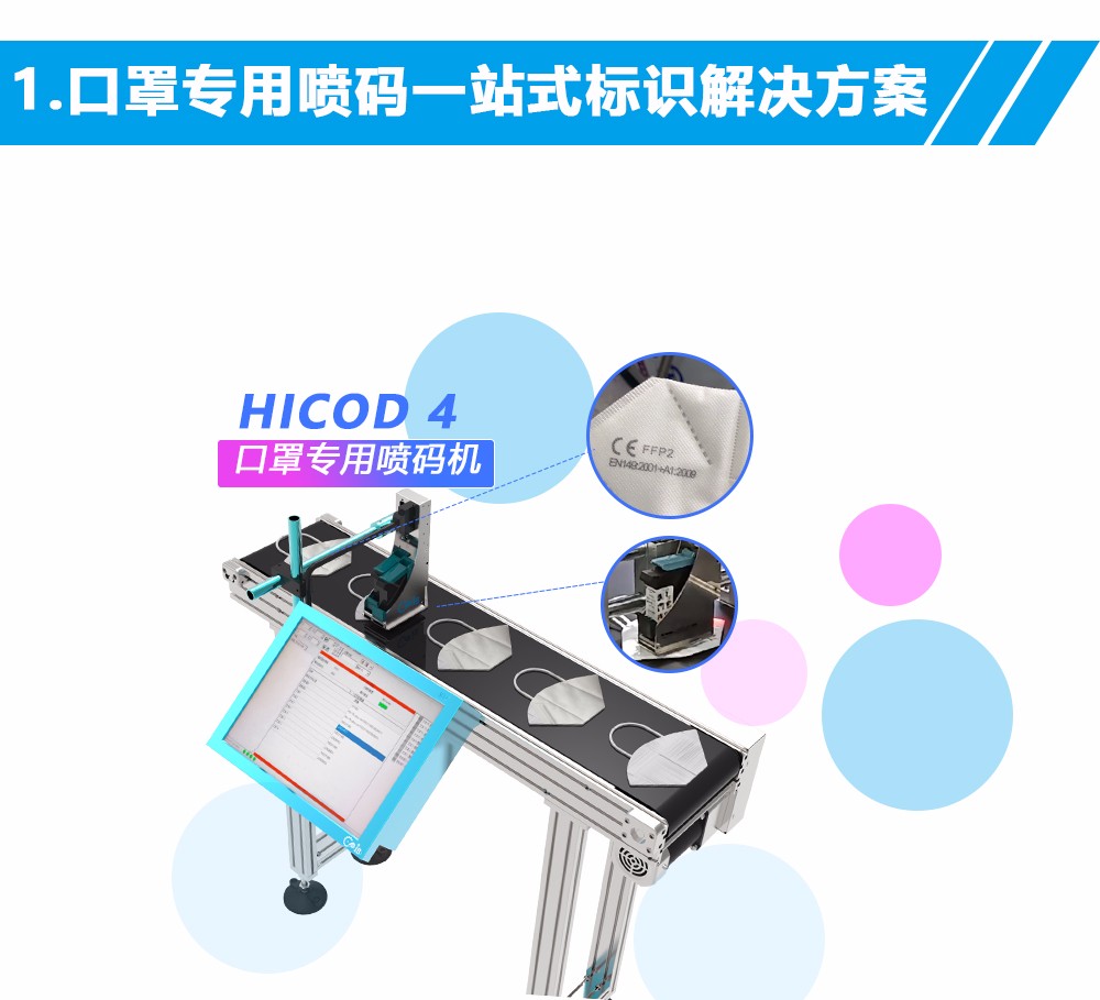 口罩喷码机
